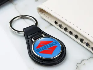 Suzuki Schlüsselanhänger Leder Stilvolles Pro Drift Kante
